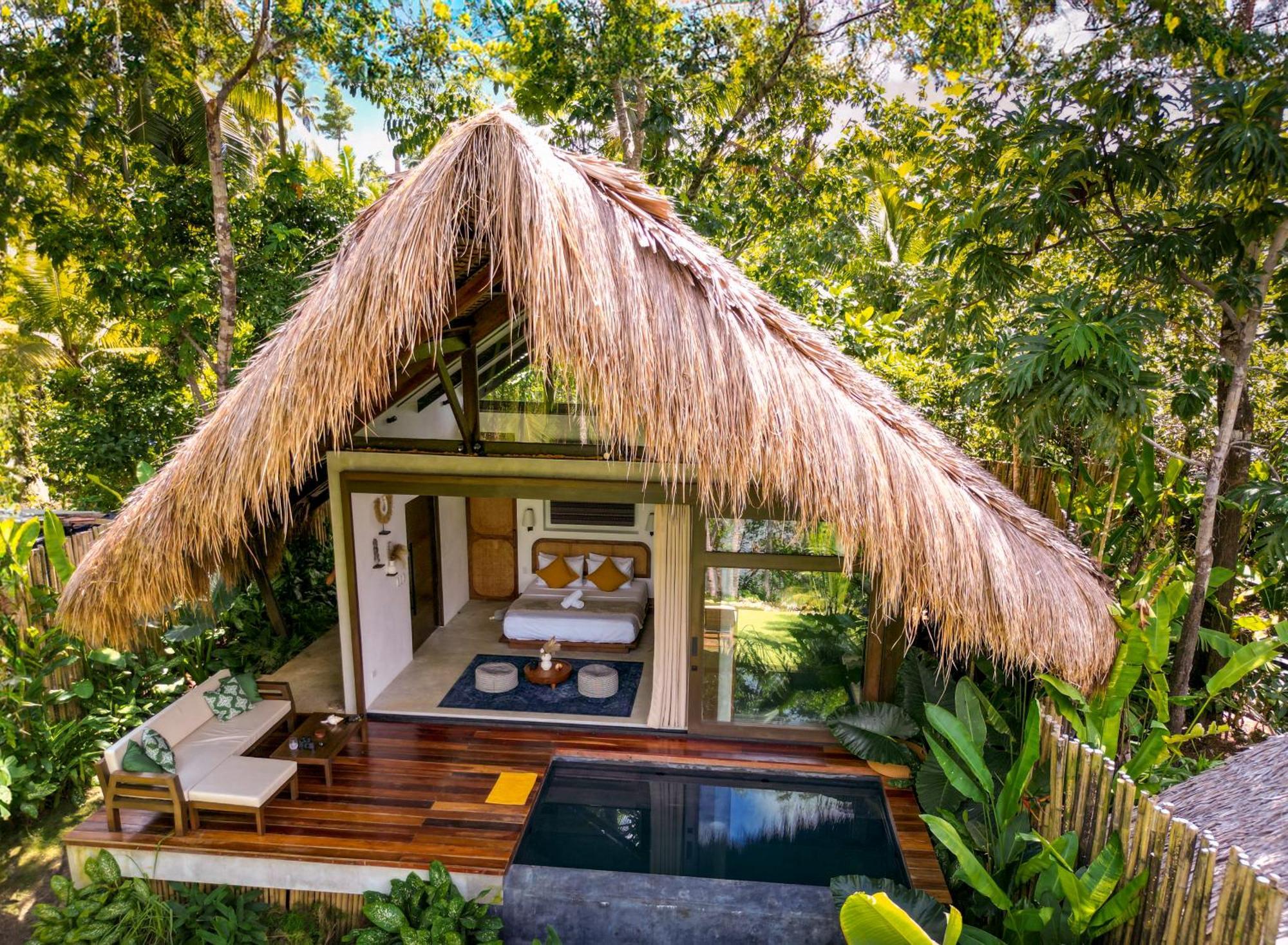 Private Villa With Pool - Kalani River Villas General Luna  Exterior foto